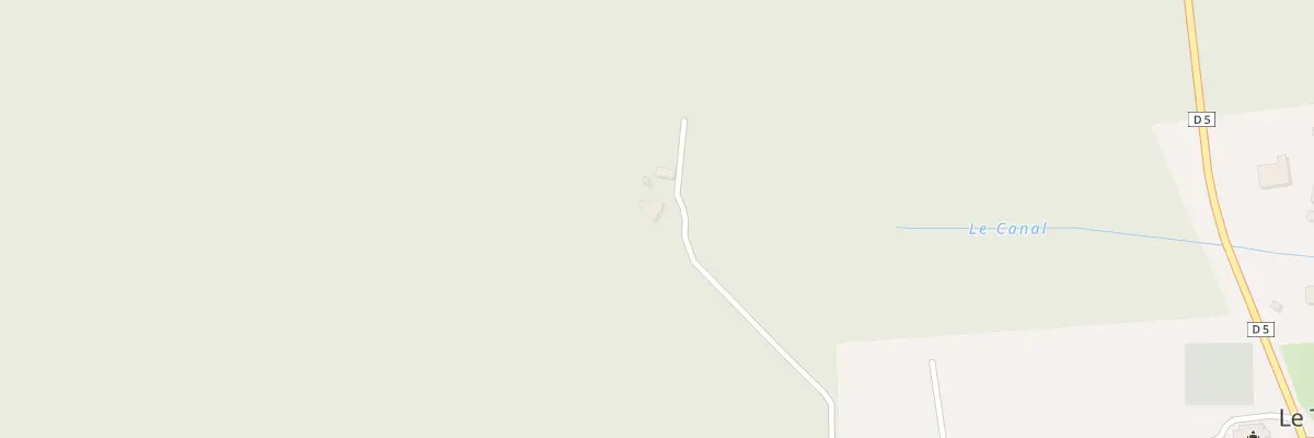 Plan du 5 Rte des Sablieres au Temple