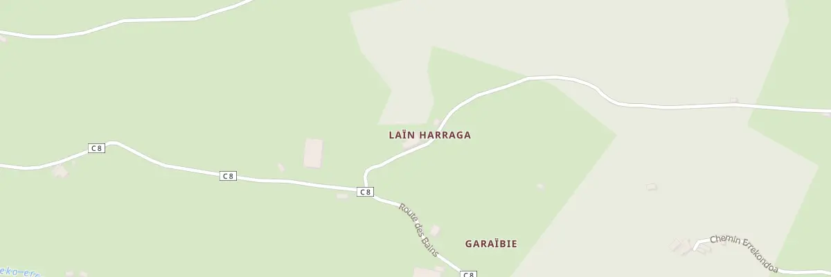 Plan du 5166 Garaibie Sud à Ordiarp