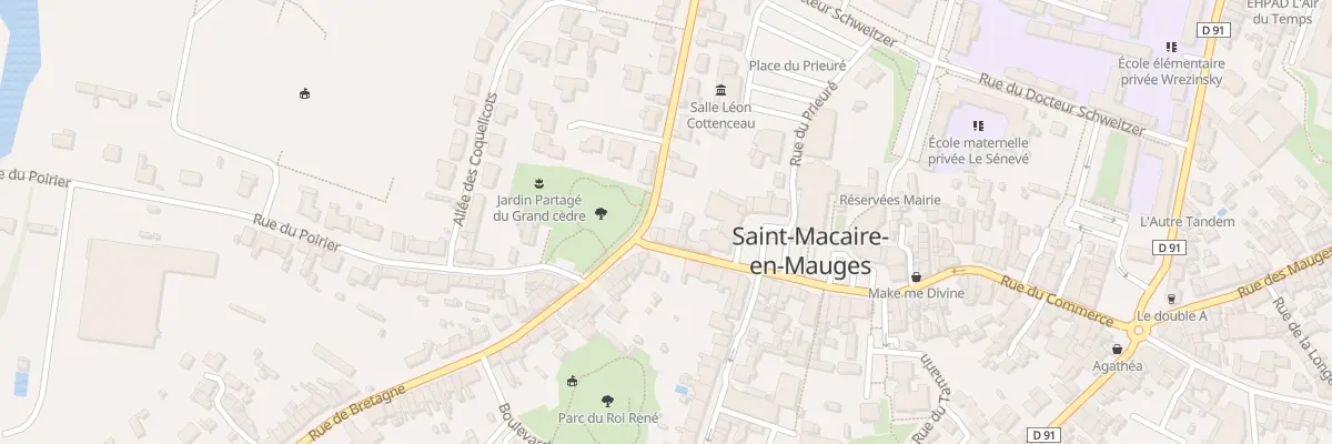 Plan du 62 Rue du Commerce (Macaire Mauge à Sèvremoine