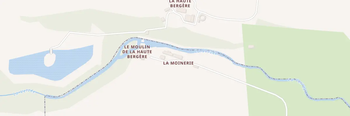 Plan du 620 Che de la Monnerie à Segré-en-Anjou Bleu