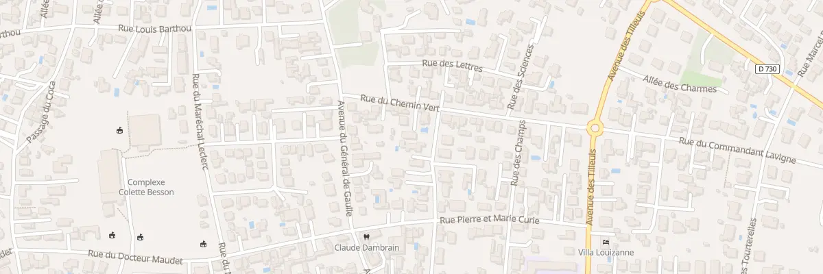 Plan du 25 Rue Fernand Lesalle à Saint-Georges-de-Didonne
