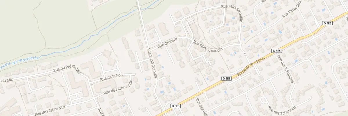 Plan du 4 Rue Drocera à Audenge