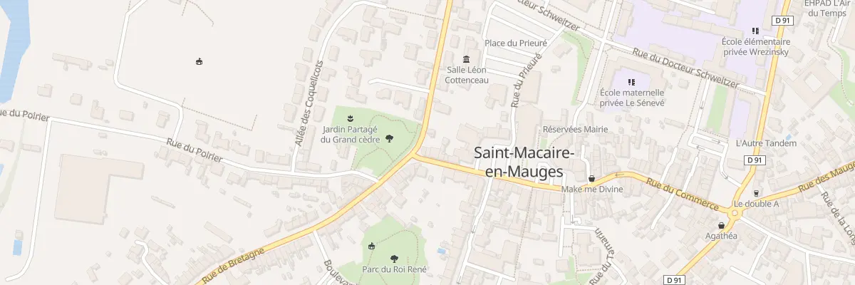 Plan du 64 Rue du Commerce (Macaire Mauge à Sèvremoine