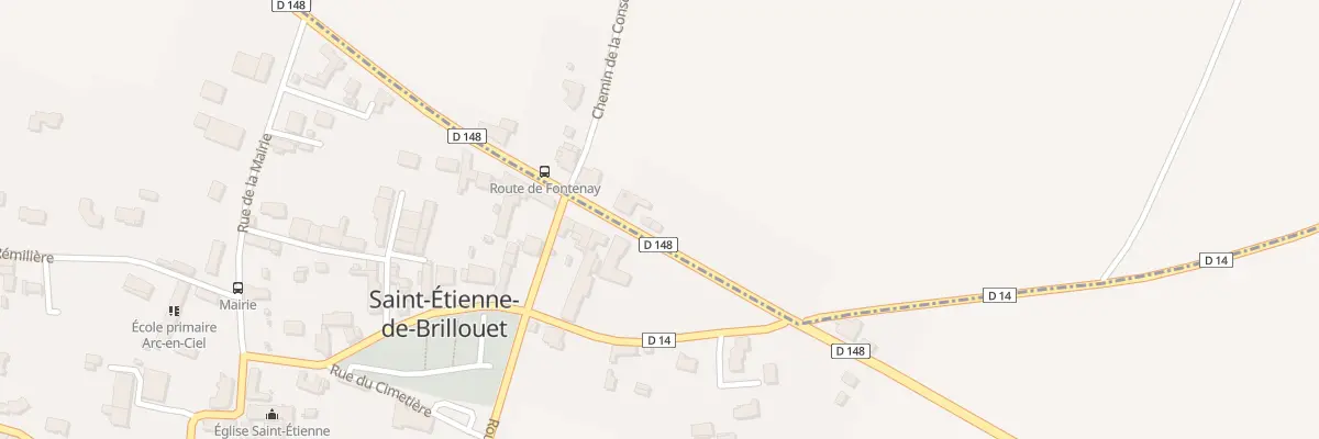 Plan du 5205 La Conscience à Thiré