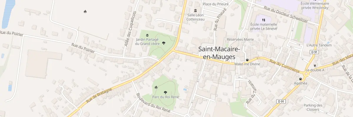 Plan du 83 Rue du Commerce (Macaire Mauge à Sèvremoine
