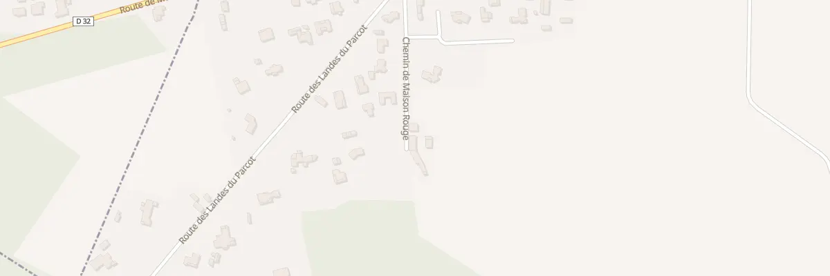 Plan du 195 Che Maison Rouge à Candresse