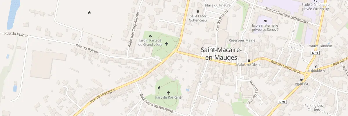 Plan du 3 Rue de Bretagne (St Macaire à Sèvremoine