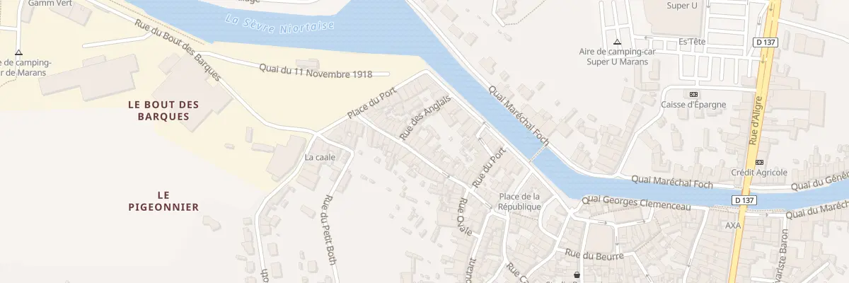 Plan du 24 Rue du Bâteau à Marans