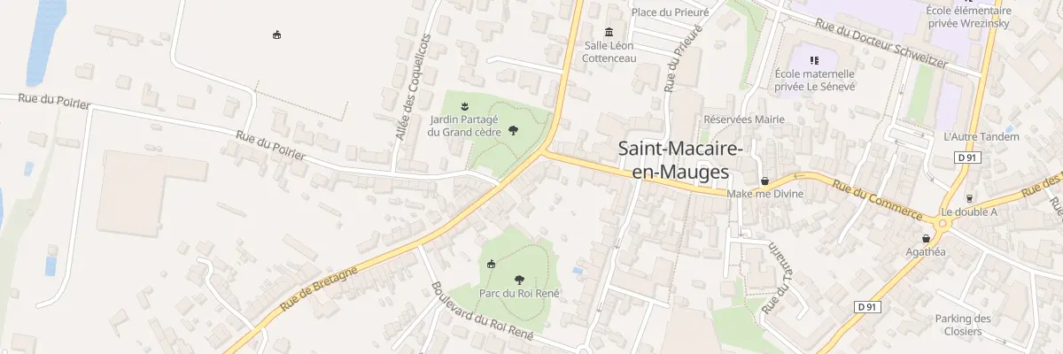 Plan du 5 Rue de Bretagne (St Macaire à Sèvremoine