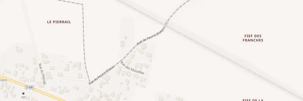 Plan du 18C Rue du Four à Chaux à Croix-Chapeau