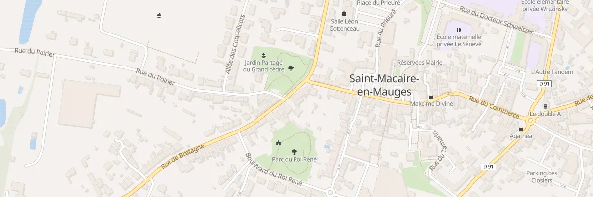 Plan du 9 Rue de Bretagne (St Macaire à Sèvremoine