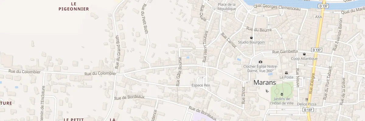 Plan du 18 Rue du Colombier à Marans