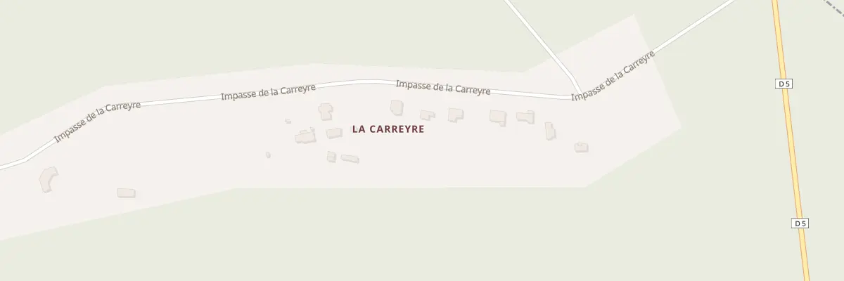 Plan du 9 Imp de la Carreyre au Temple