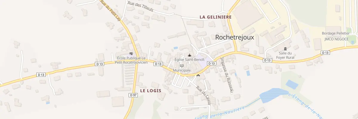 Plan du 9 Pl de l’Église à Rochetrejoux