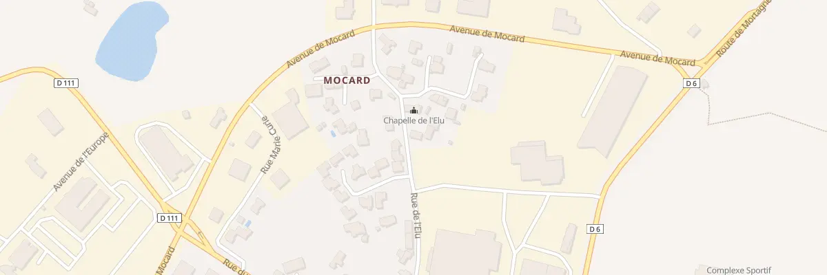 Plan du 16 Rue de l’élu à Chanverrie