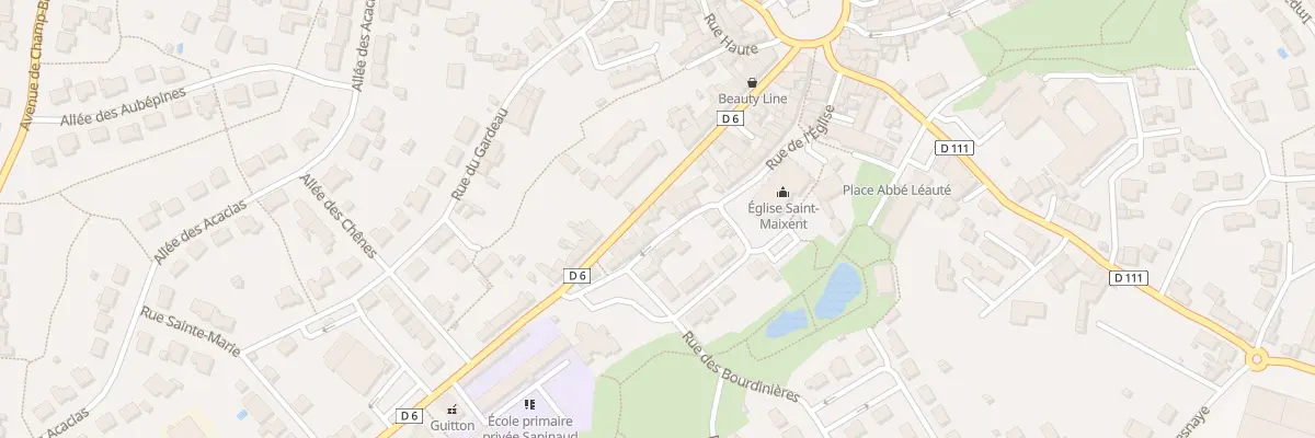 Plan du 27 Rue de la paix à Chanverrie
