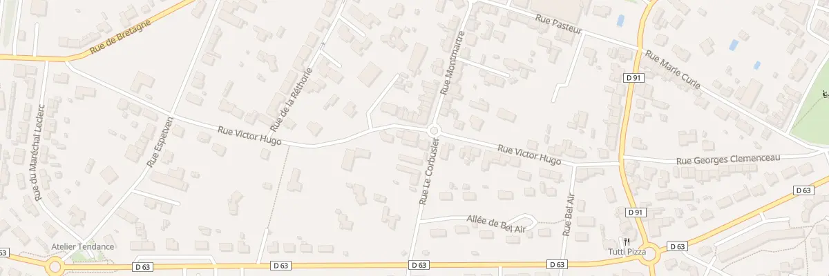 Plan du 31 Rue Victor Hugo à Sèvremoine
