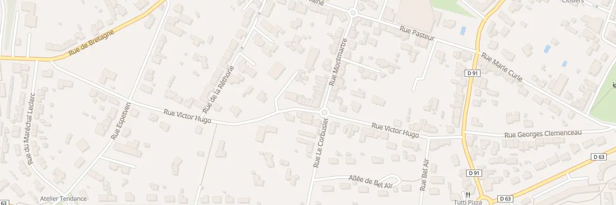 Plan du 26 Rue Victor Hugo à Sèvremoine