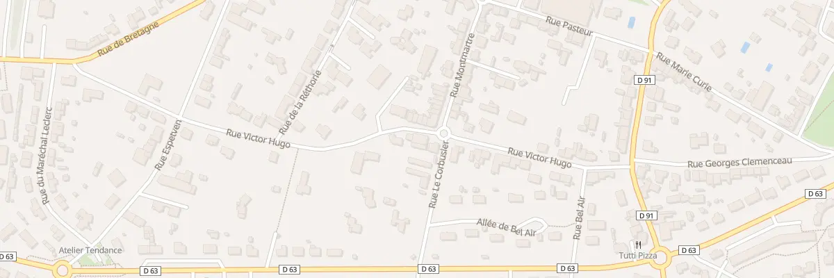 Plan du 33 Rue Victor Hugo à Sèvremoine