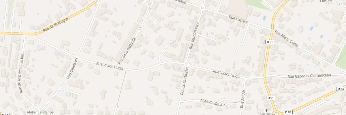 Plan du 30 Rue Victor Hugo à Sèvremoine
