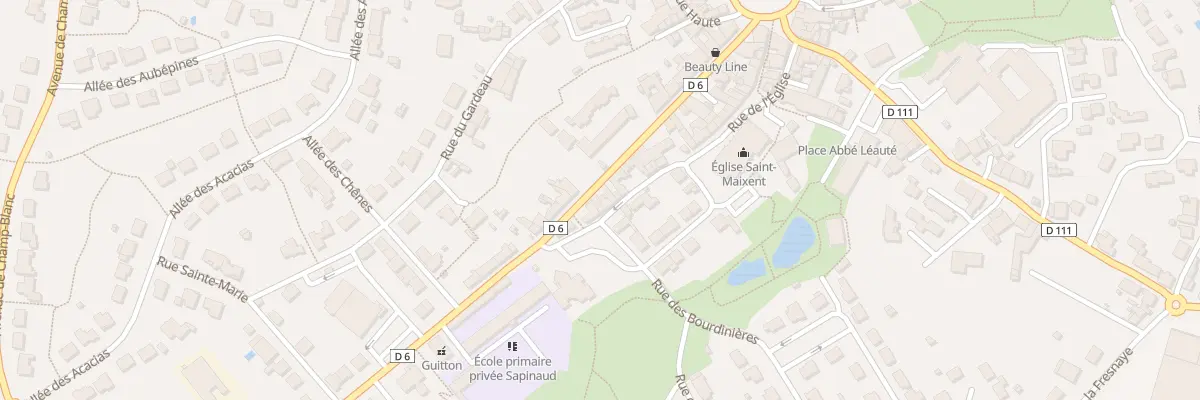 Plan du 35 Rue de la paix à Chanverrie