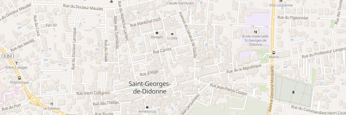 Plan du 7 Imp de l’Ancienne Ecole à Saint-Georges-de-Didonne