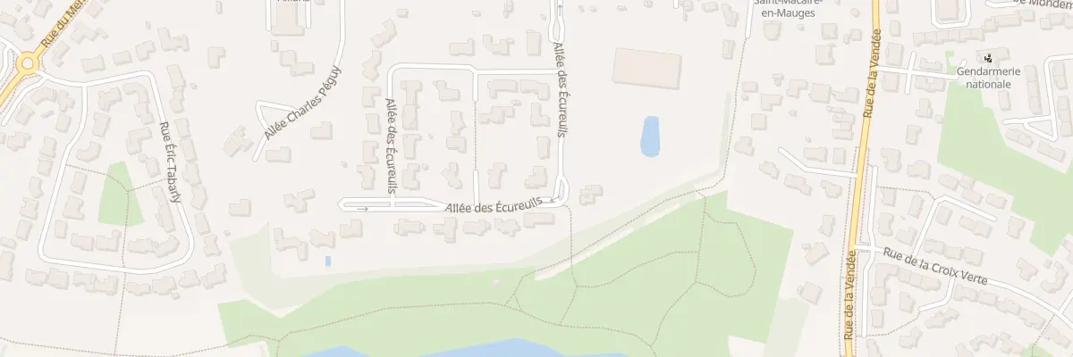 Plan du 17 All des Ecureuils (Macaire) à Sèvremoine
