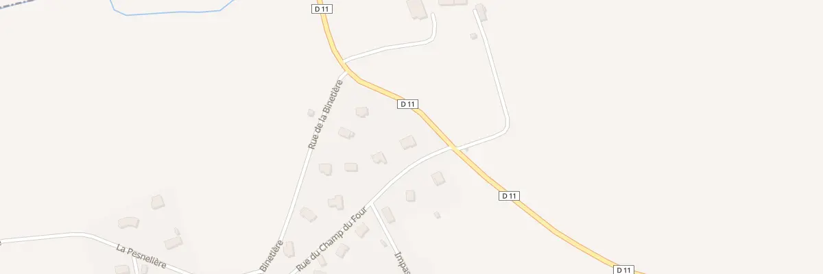 Plan du 2 Rue du Champ Dufour à Saint-Jean-d’Elle