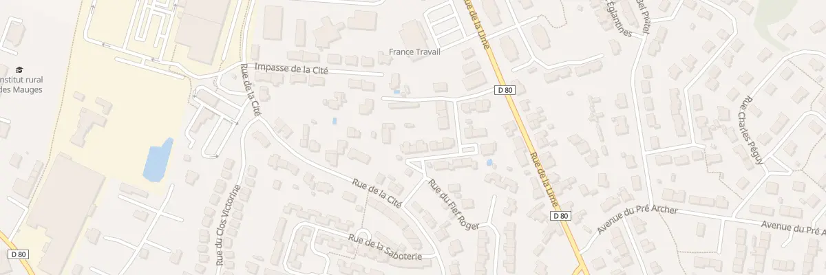 Plan du 18 Rue du Fief Roger (Beaupreau) à Beaupréau-en-Mauges