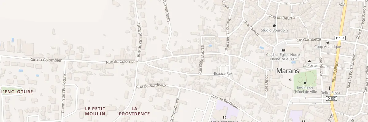 Plan du 27 Rue du Colombier à Marans
