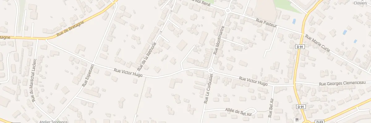 Plan du 32B Rue Victor Hugo à Sèvremoine