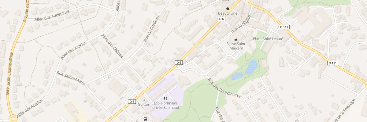 Plan du 41 Rue de la paix à Chanverrie
