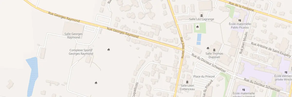 Plan du 9 Rue Georges Raymond à Sèvremoine