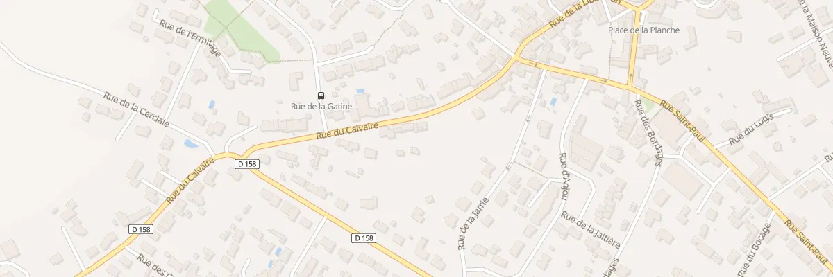 Plan du 19B Rue du Calvaire (St Andre à Sèvremoine