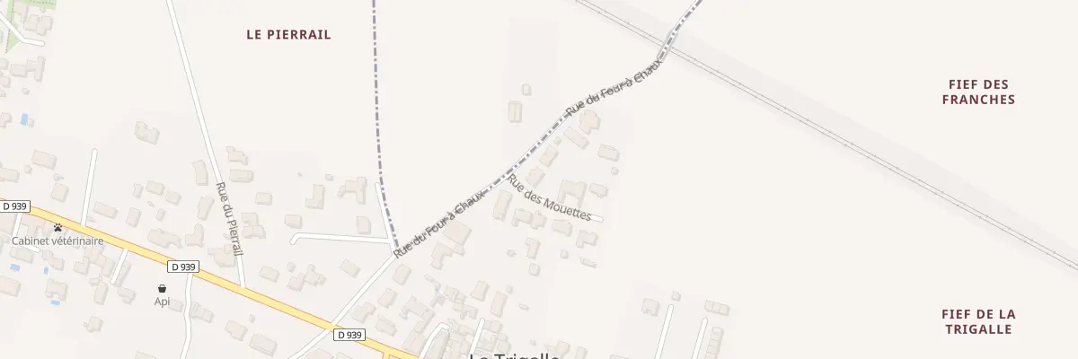 Plan du 14 Rue du Four à Chaux à Croix-Chapeau
