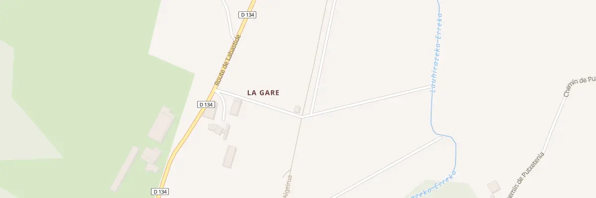 Plan du 145 Che d’Algeirua à Arbouet-Sussaute