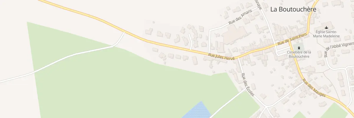 Plan du 33 Rue Jules Hervé à Mauges-sur-Loire