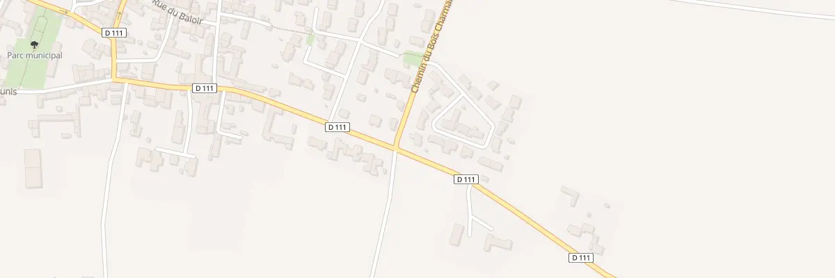 Plan du 10 Rue des Tilleuls à Thairé