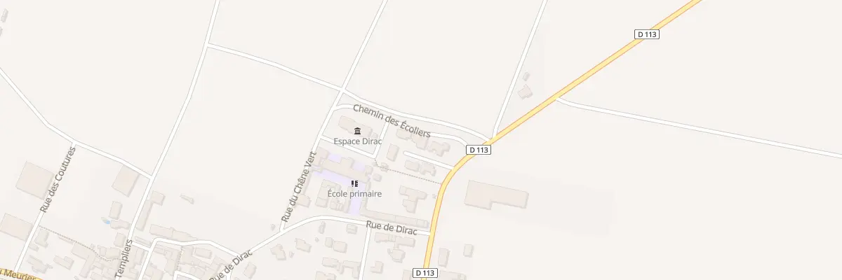 Plan du 13E Rue Jasse Perdrix à Thairé