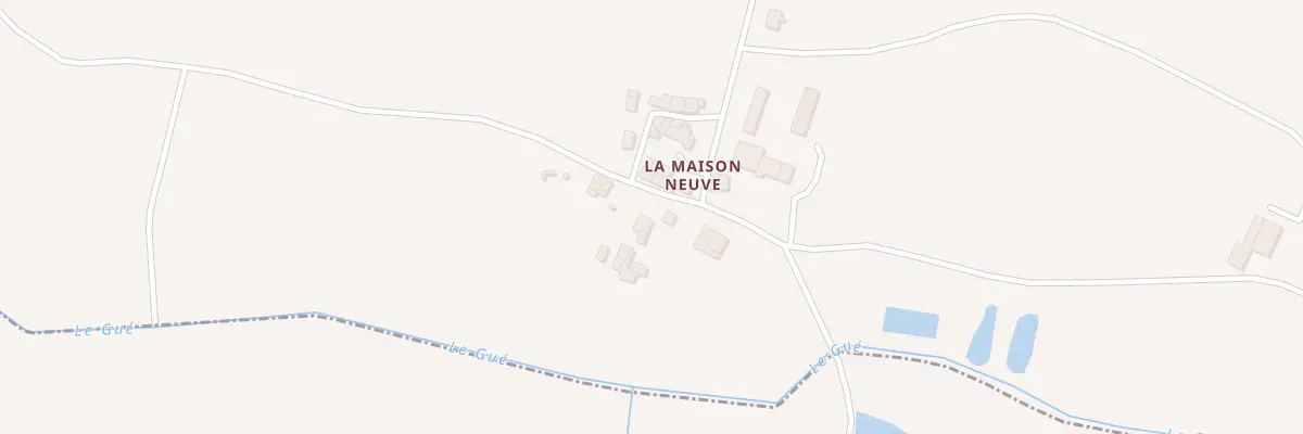Plan du 5339 La Maison Neuve à Rochetrejoux