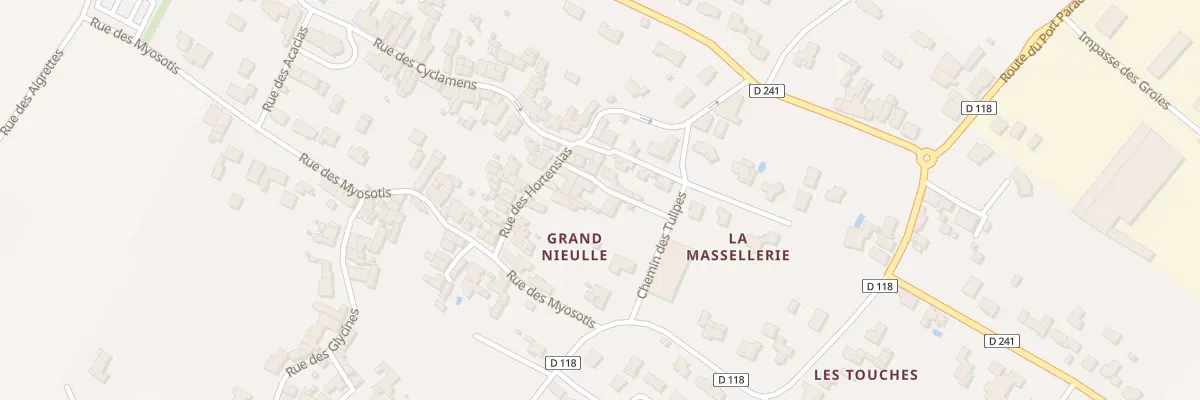 Plan du 21 Rue des Hortensias à Nieulle-sur-Seudre