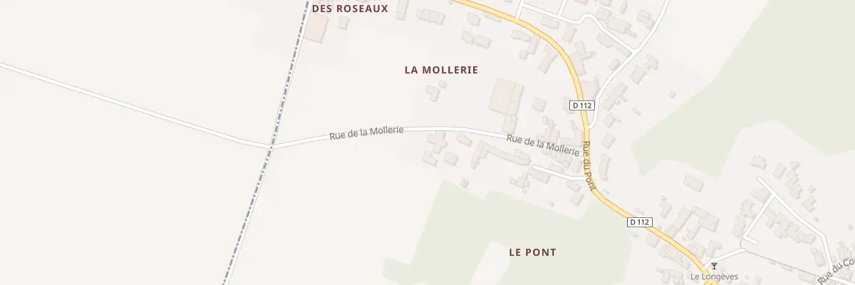 Plan du 19 Rue de la Mollerie à Longèves