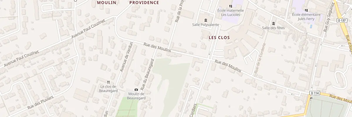 Plan du 37 Rue des Moulins à Marans