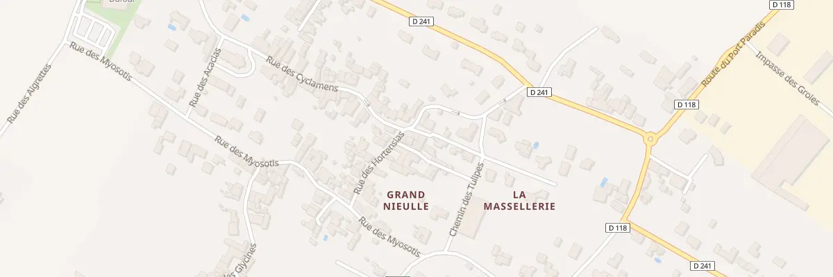 Plan du 15 Rue des Hortensias à Nieulle-sur-Seudre