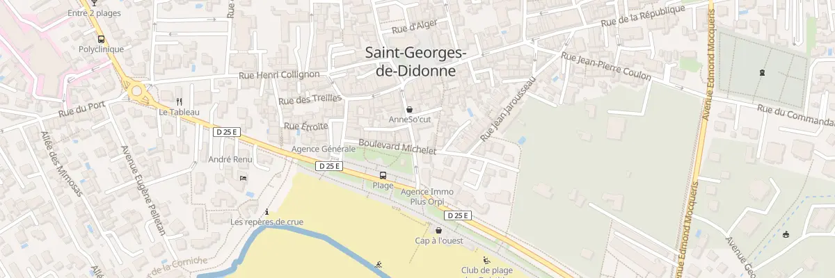 Plan du 8B Bd Michelet à Saint-Georges-de-Didonne