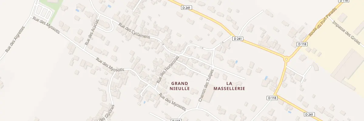 Plan du 19 Rue des Hortensias à Nieulle-sur-Seudre