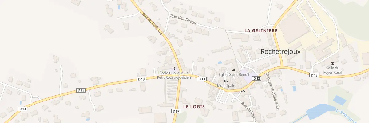 Plan du 5088 Rue du petit lay à Rochetrejoux