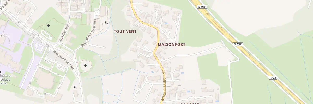 Plan du 87 Rte de Maisonfort à Royan