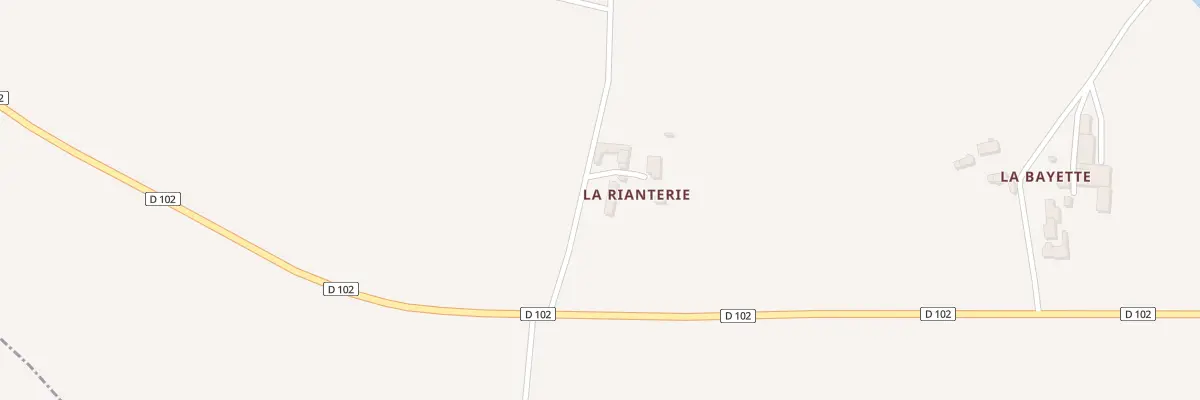 Plan du 2 La Rianterie à La Dorée
