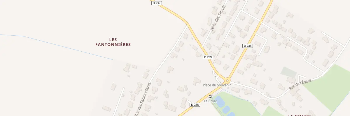 Plan du 14 Rue des Fantonnières à Beaugeay